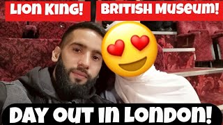 VLOG 1  London  Lion King Theatre [upl. by Sirahc492]