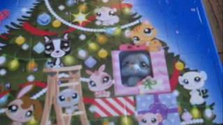 Littlest pet shop advent calendar Door 1 [upl. by Wehtta]