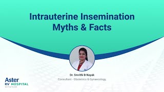 Intrauterine Insemination Myths amp Facts  Dr Smrithi D Nayak  Aster RV Hospital [upl. by Murdocca]