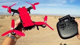 MJX RC Bugs 8 Pro Drone Sport Flying Flight Test Review [upl. by Llehsim823]