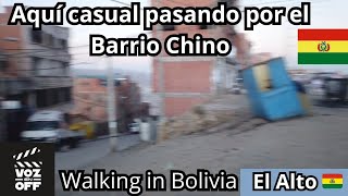 Caminando por La Ceja  El Alto Bolivia Junio de 2024 Voz en off [upl. by Knudson387]