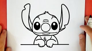 HOW TO DRAW STITCH [upl. by Mungam958]