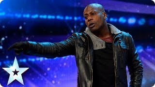 Singer amp dancer Osiris Young performs for Alesha  Britains Got Talent 2014 [upl. by Airbas]