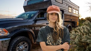 THE TRUTH 6 Months Living In A Truck Camper  Lessons I learned  Is Living On The Road Worth It [upl. by Ekle]