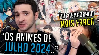 MARCO LISTA OS ANIMES DE JULHO 2024  Intoxi Anime  Cortes do Kane [upl. by Carie]