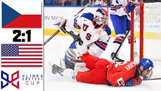 CZECHIA VS USA HLINKA GRETZKY CUP 2024 [upl. by Annoek]