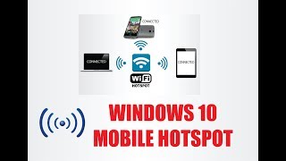 Windows 10 mobile hotspot in urduHindi [upl. by Welbie]