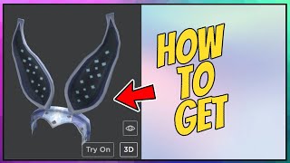 FREE ACCESSORY How TO GET Steel Rabbit Ears ROBLOX [upl. by Anitreb]