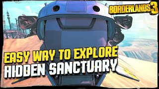 Borderlands 3  Easy way to FLY to the HIDDEN Sanctuary [upl. by Tasha]