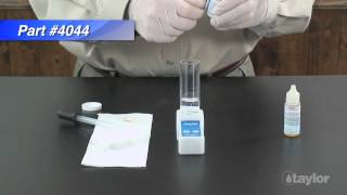 Testing for Glutaraldehyde Using Taylor’s K1186 [upl. by Chui]