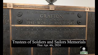 Trustees of Soldiers and Sailors Memorials 4424 [upl. by Prochoras611]