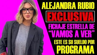 Alejandra Rubio ¡Revelamos en Exclusiva su Escandaloso Sueldo en Telecinco [upl. by Neerhtak]