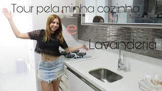 Tour pela cozinha e lavanderia [upl. by Sharla]