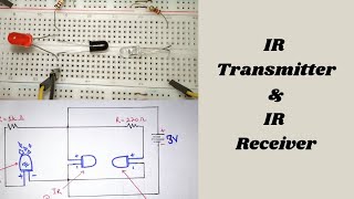 IR Transmitter amp IR Receiver 💯 Breadboard projects [upl. by Nybbor]