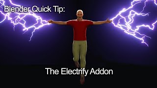 Blender Quick Tip The Electrify addon [upl. by Yannodrahc]