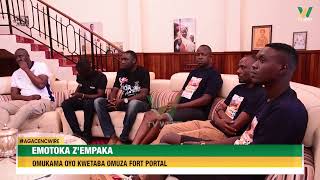 Agacencwire Omukama Oyo nowokwejumba omumpaka za motoka eza Fort Portal [upl. by Oelgnaed]