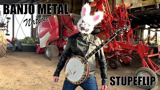 STUPEFLIP  BANJO METAL Cover feat Gladys Ike Dom amp Reuno [upl. by Gerardo]