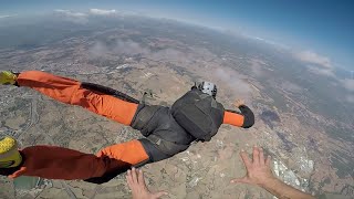 My Friday freakout Skydiving AFF Level 4 gone bad  FAIL [upl. by Brenan]