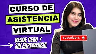 CURSO DE ASISTENTE VIRTUAL  Plantillas  Consigue trabajos remotos en español [upl. by Moriyama]