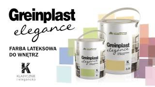 Greinplast Elegance  farba lateksowa do wnętrz [upl. by Berkman]