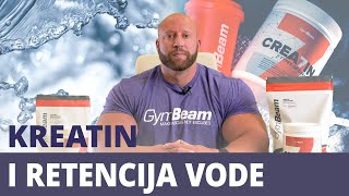 Uzrokuje li kreatin retenciju vode 💧  GymBeam  Fitness Academy [upl. by Maryjo181]