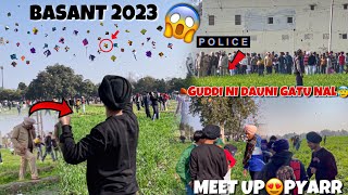 BASANT PANCHAMI 2023Kite Flying😱Meet Up😍 [upl. by Fishman]