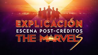 Explicación escena Postcréditos The Marvels  The Top Comics [upl. by Nyltak]