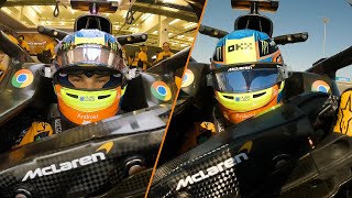 The MCL38 Takes To Track Onboard Driver View With Oscar Piastri  2024 McLaren F1 Car [upl. by Chema]