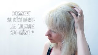 How to  Comment se décolorer les cheveux soimême [upl. by Red]