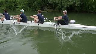 Magdalene M4 Division 5 Wednesday Cambridge May Bumps 2024 slow motion [upl. by Sueddaht]