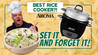 Easy Rice and Vegetables Recipe with Aroma Rice Cooker [upl. by Dihaz]