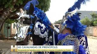 Pirenópolis é palco das Cavalhadas ponto alto da Festa do Divino [upl. by Essilec]