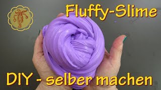 Slime FluffySlime Grundrezept  selber machen  DIY [upl. by Binky808]