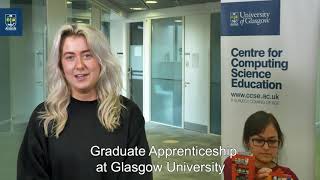 Megan Gallagher UofG Graduate Apprentice Leidos [upl. by Anilah]