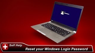 Toshiba HowTo Reset your Windows login password [upl. by Galvan]