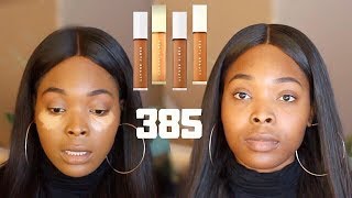 How To Find Your Right Fenty Shade  385  390  Fenty Pro Filter Instant Retouch Concealer [upl. by Frank]