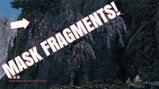 Sekiro  ALL 3 MASK FRAGMENT LOCATIONS  HOW TO GET THE DANCING DRAGON MASK [upl. by Assirat]