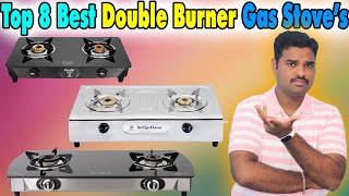 ✅ Top 8 Best Double Burner Gas Stove In India 2023 With Price Gas Stove Review amp Comparison [upl. by Labana]