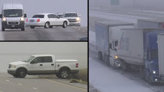 Icy Road Madness 3 The Most Dramatic Winter Driving Captures of 20192022 [upl. by Palla]