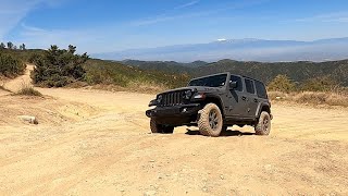 Santiago Peak via Maple Springs Trail  Another OffRoad Adventure [upl. by Nyluqcaj216]