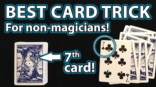 BEST MAGIC CARD TRICK for ANYONE Revealed Card at Random Number [upl. by Bolton]