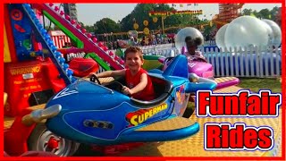 Kids Carnival Rides Amusement Park Fun Fair Ride for Children in London by Robins Fun Playtime [upl. by Seraphine]