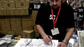 ASHLEY WOOD SIGNING A BOOK [upl. by Bendick]