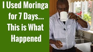 Moringa Review I Used Moringa for 7 Days amp This Is What Happened [upl. by Suivatnom]