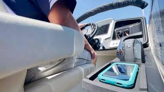 Scanstrut ROKK Wireless Catch  SCCW08E Pontoon Boat Installation [upl. by Kirch]