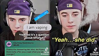 Gavin Magnus Admits Pipers Mom Forced Him to Vape [upl. by Adnowal]