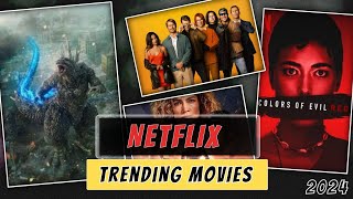 7 Most Watched Netflix Movies In hindi 2024  Netflix Trending Movies  Action Thriller Movies 2024 [upl. by Lothario]