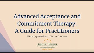 Advanced Acceptance and Commitment Therapy A Guide for Practitioners [upl. by Enael]