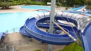 Freibad Bärenkeller Augsburg  offene Rutsche Onride [upl. by Congdon]