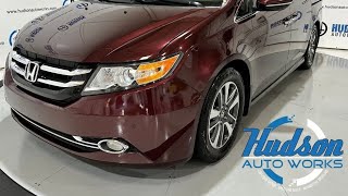 2014 Honda Odyssey Touring Elite  StartUp Walkaround amp Tour  HUDSON AUTOWORKS [upl. by Asiral]